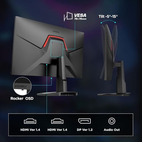 KOORUI  Gaming Monitor